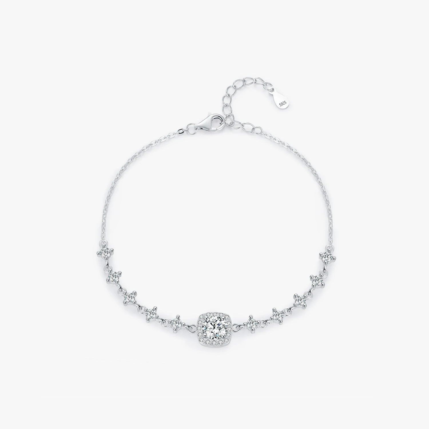 Midnight Moissanite Bracelet
