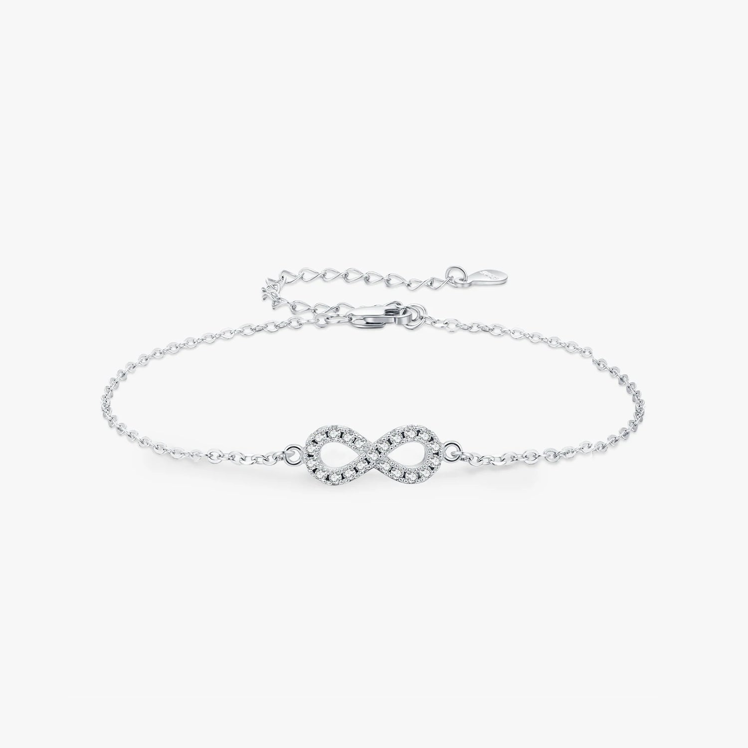 Infinity Moissanite Bracelet