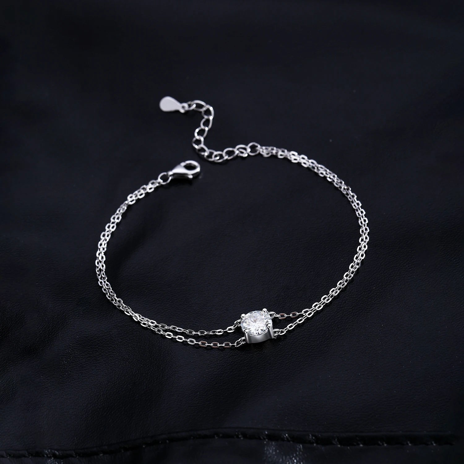Duet Moissanite Bracelet