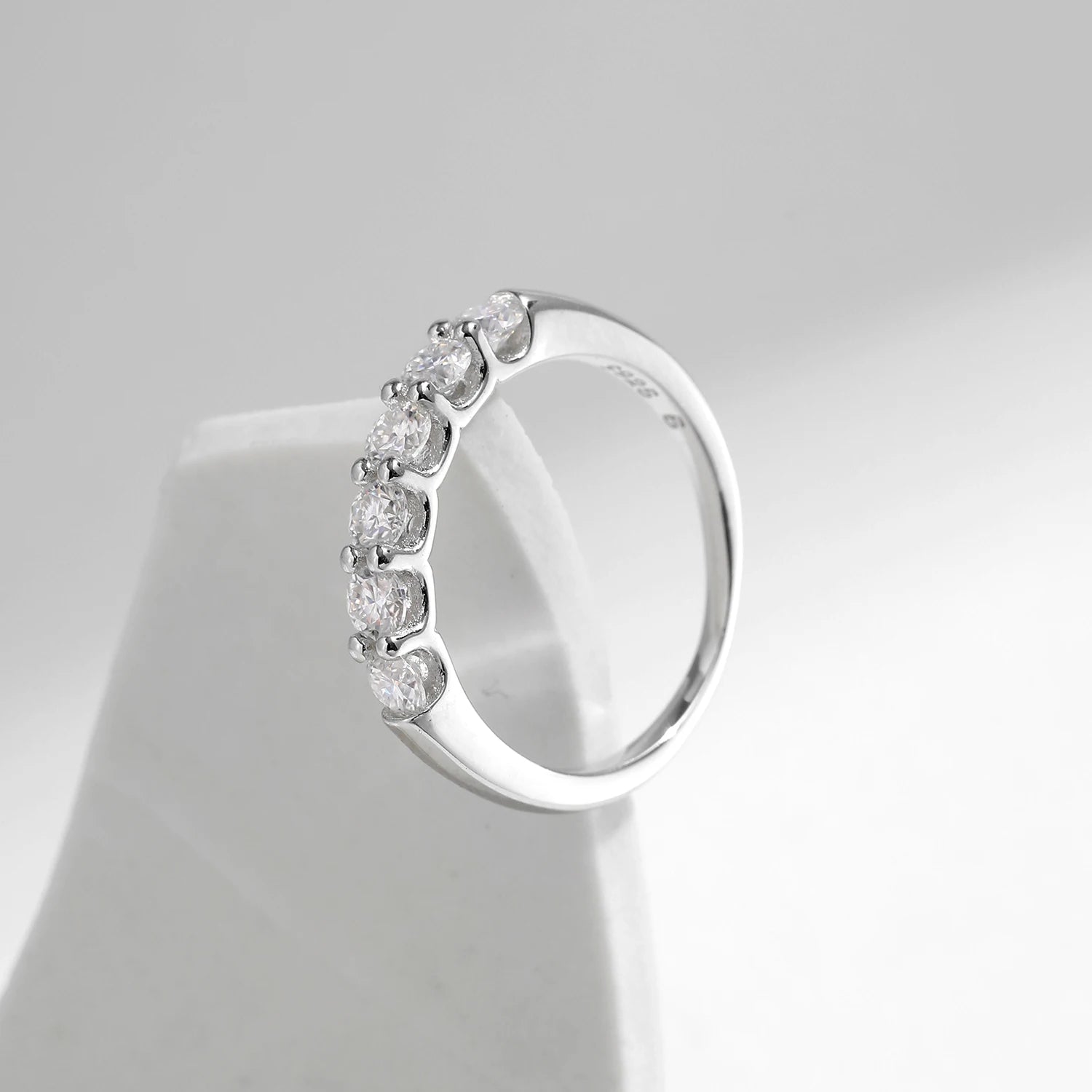 Eternity Moissanite Band