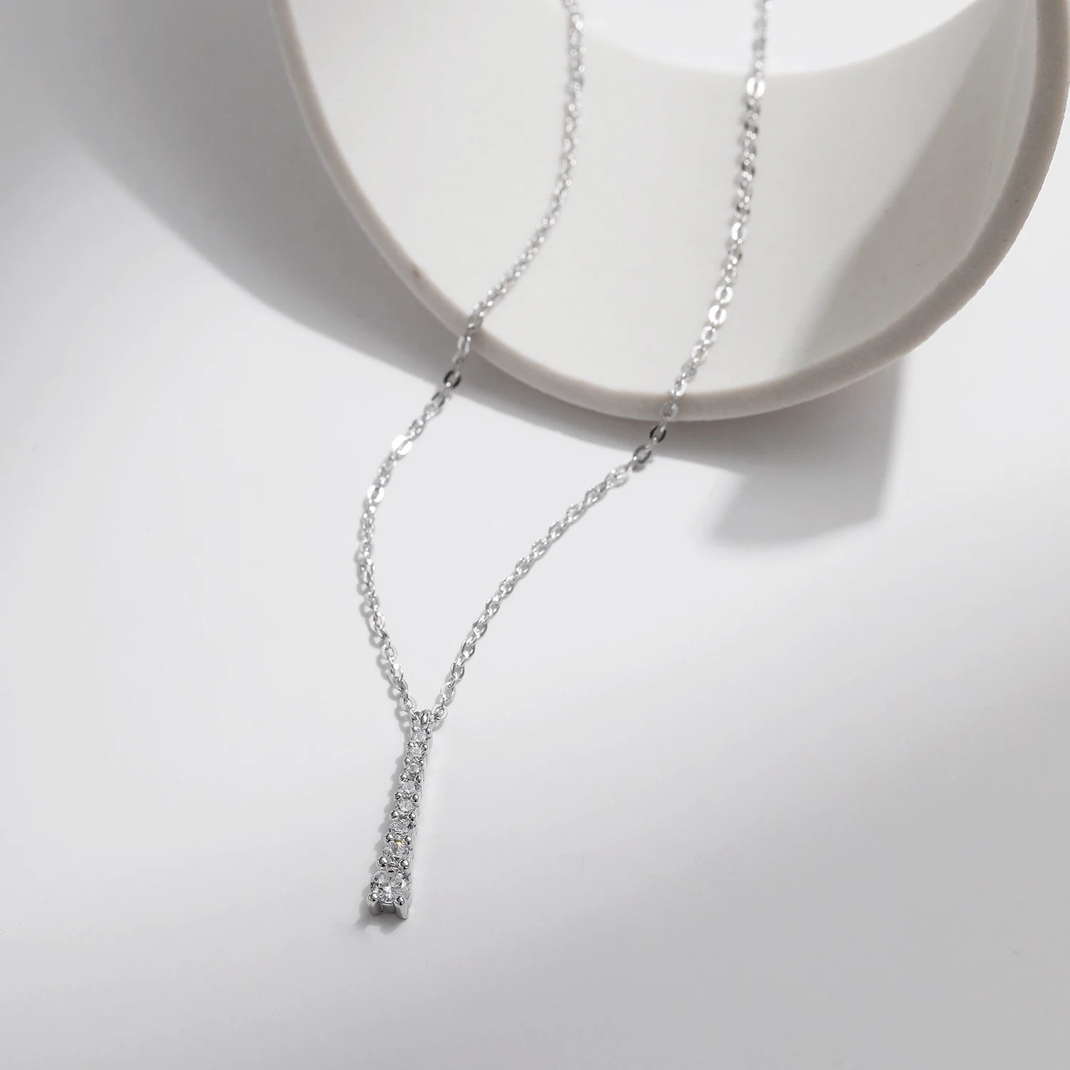 Evora Moissanite Necklace