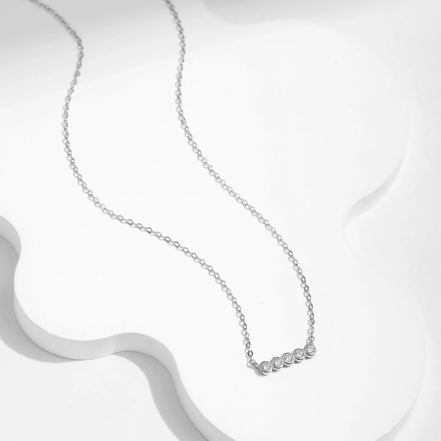 Vela Moissanite Necklace