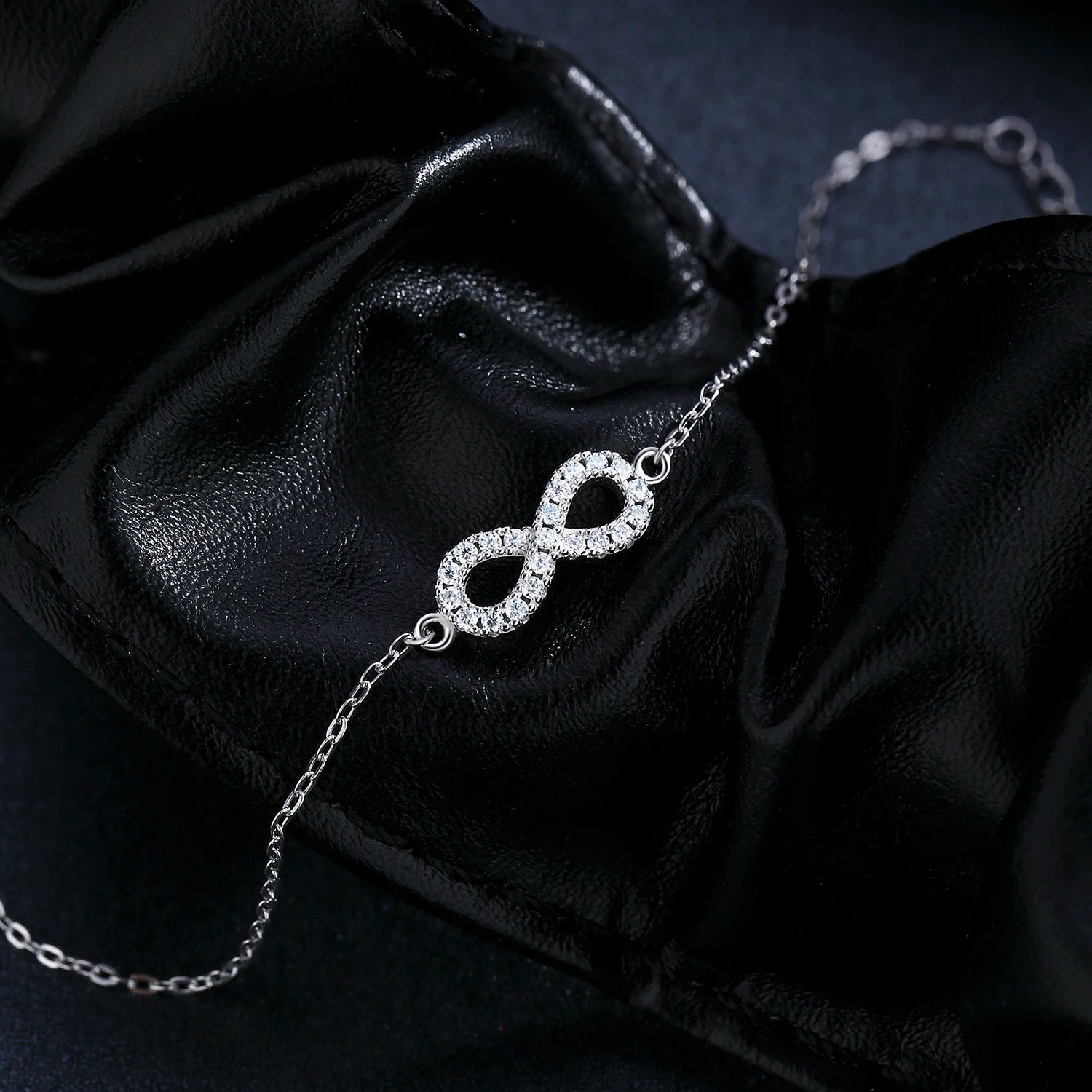 Infinity Moissanite Bracelet