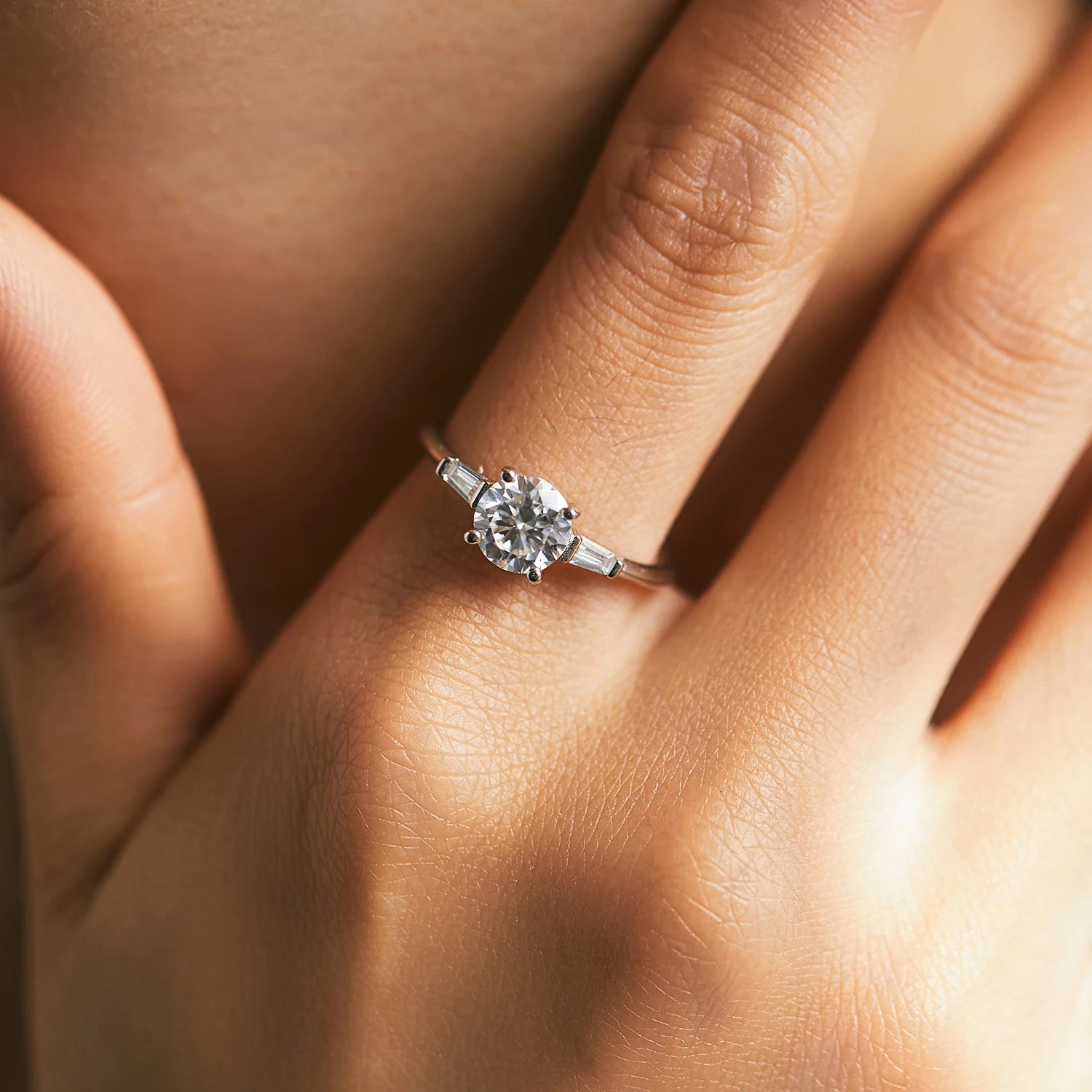 Bellezza Moissanite Ring