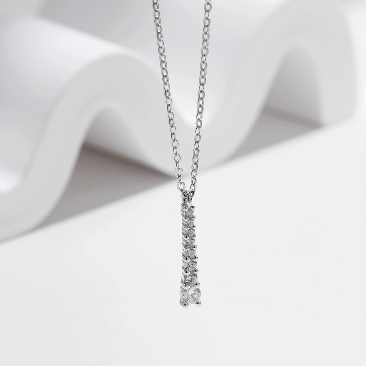 Evora Moissanite Necklace