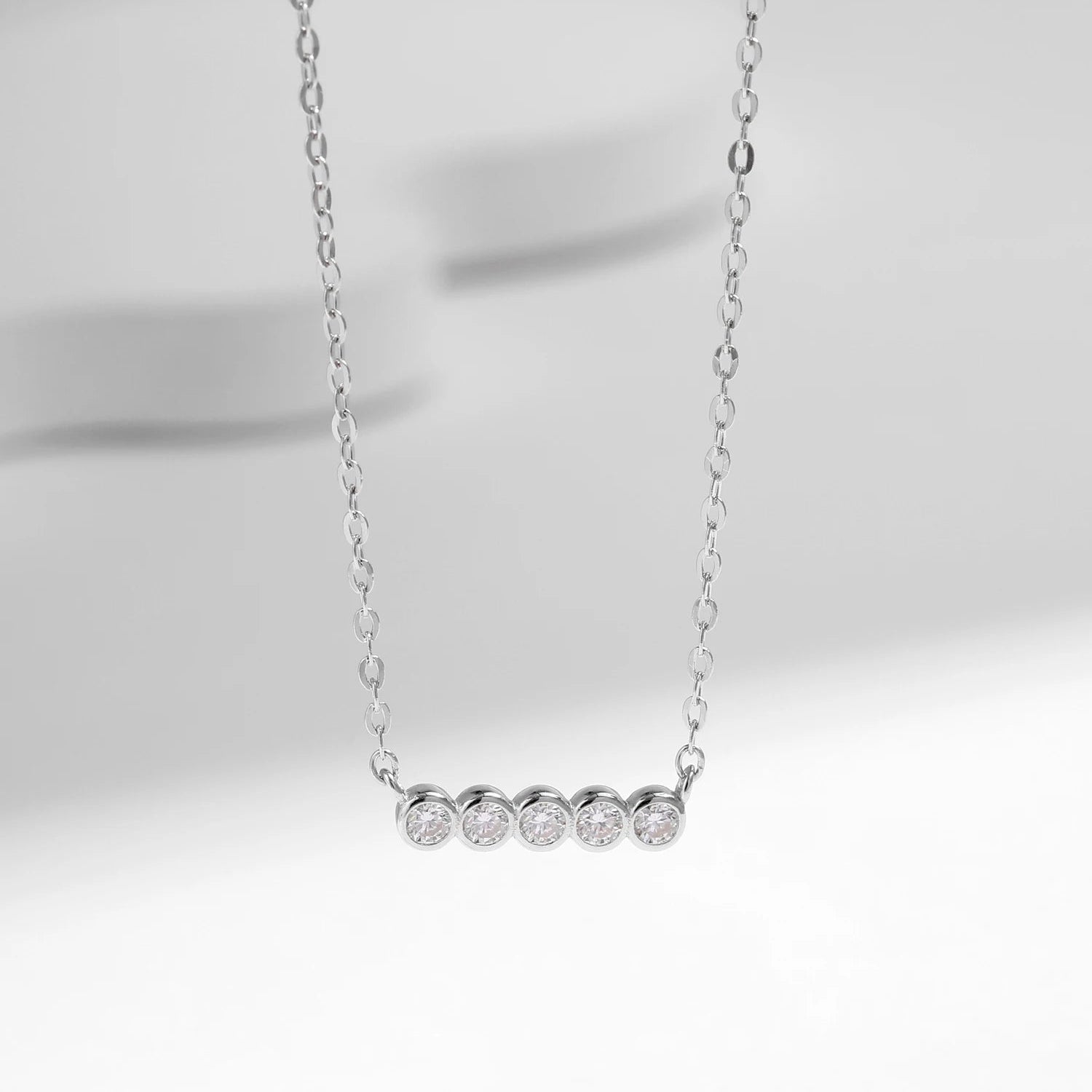 Vela Moissanite Necklace
