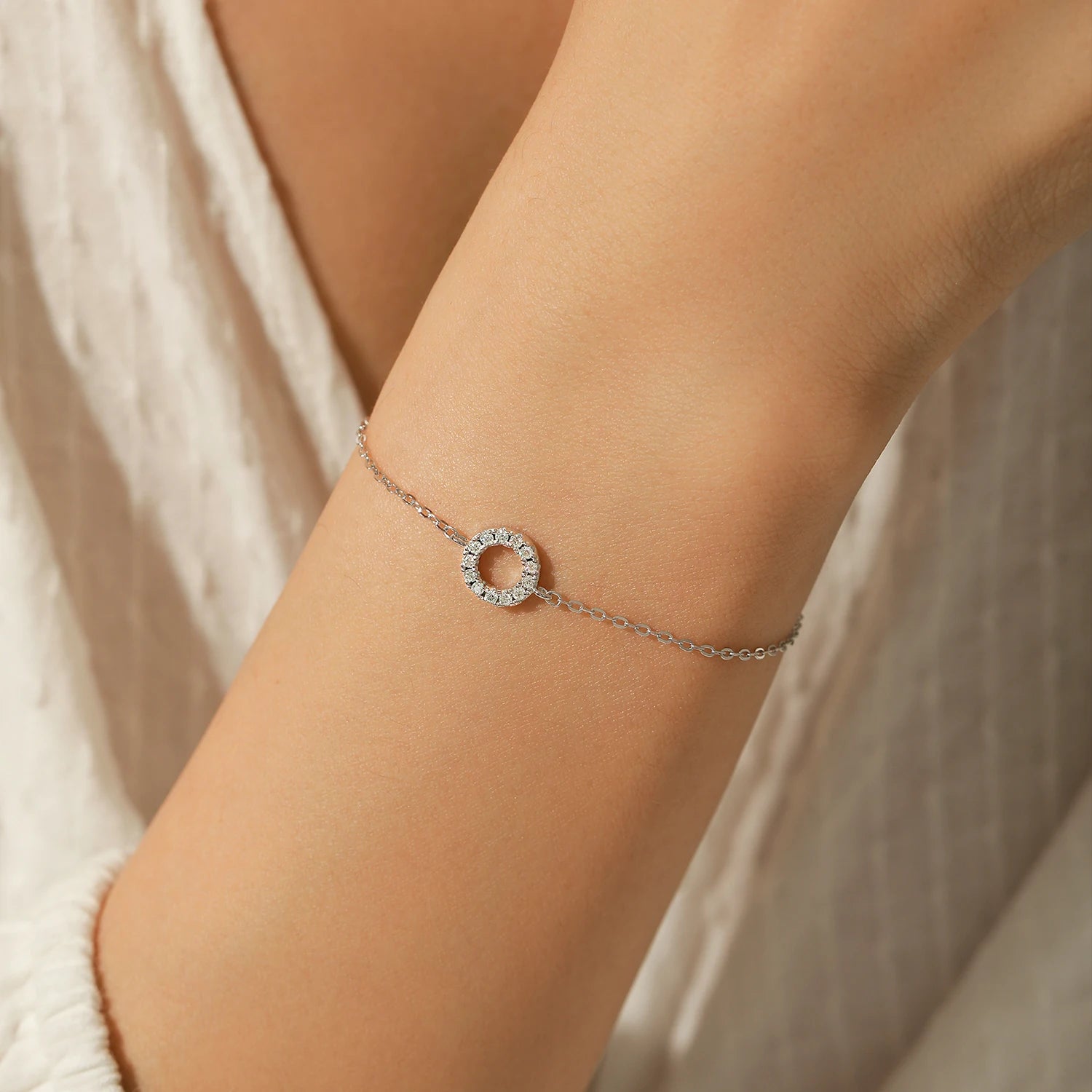 Luna Moissanite Bracelet