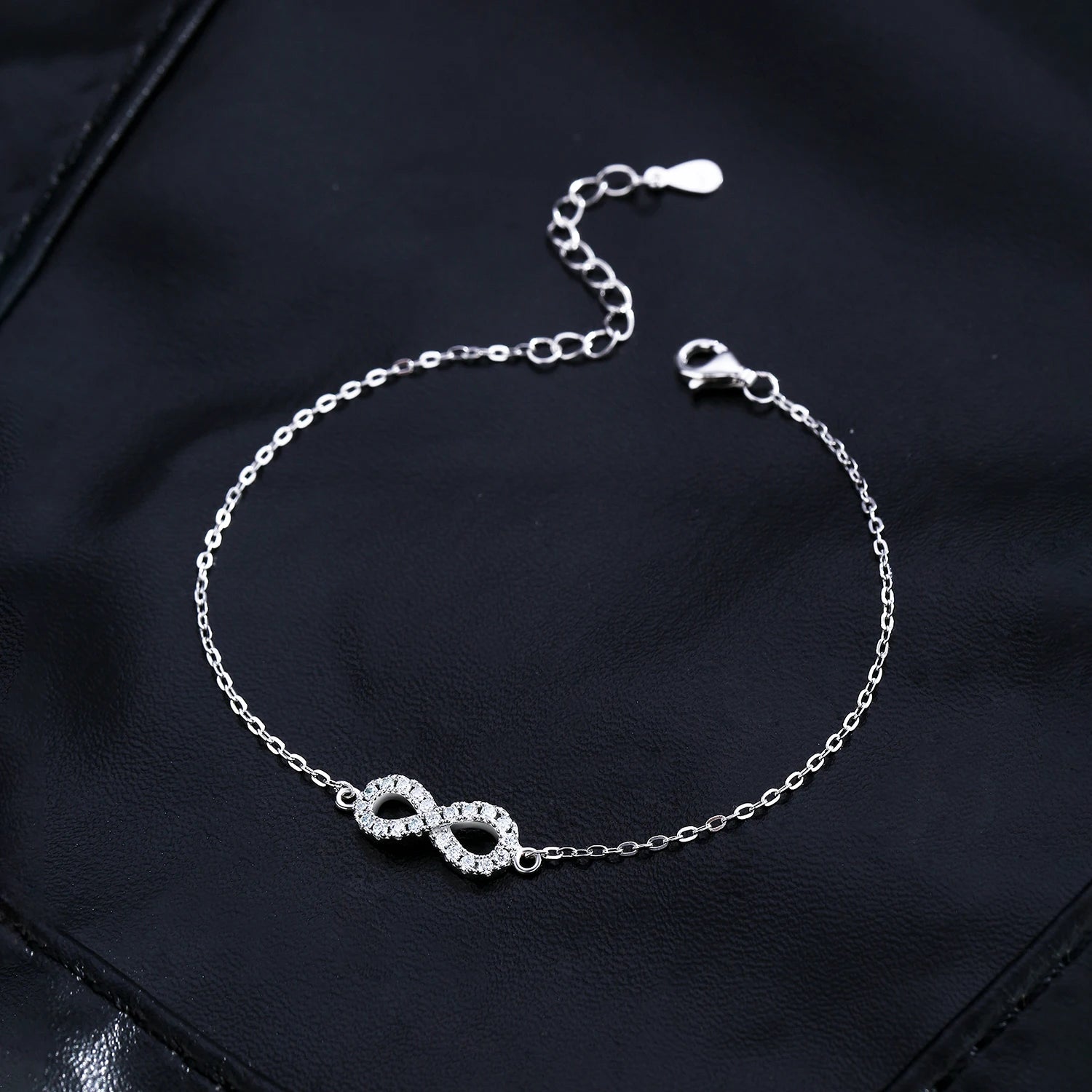 Infinity Moissanite Bracelet