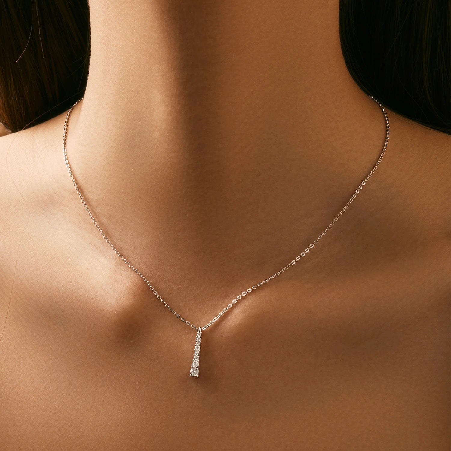 Evora Moissanite Necklace