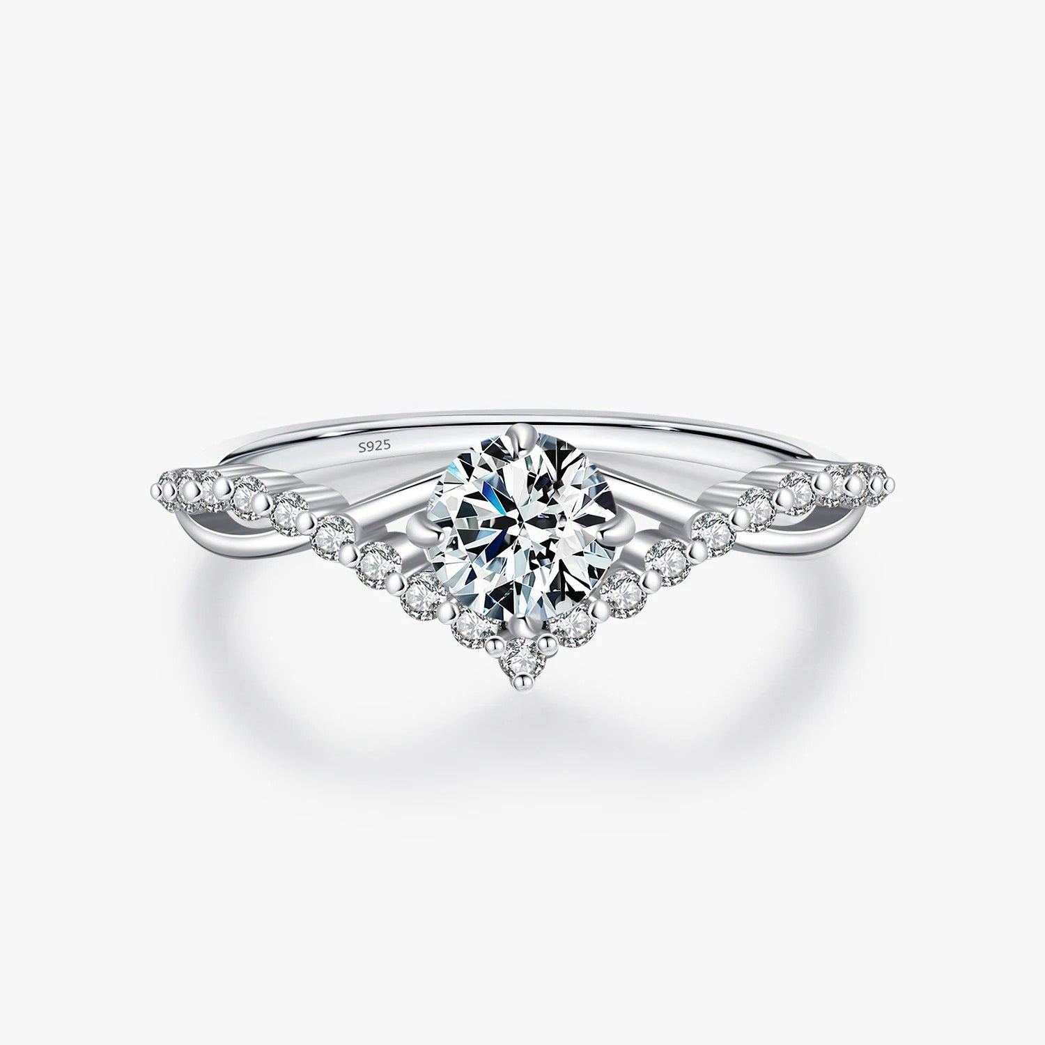 Aurelle Moissanite Ring