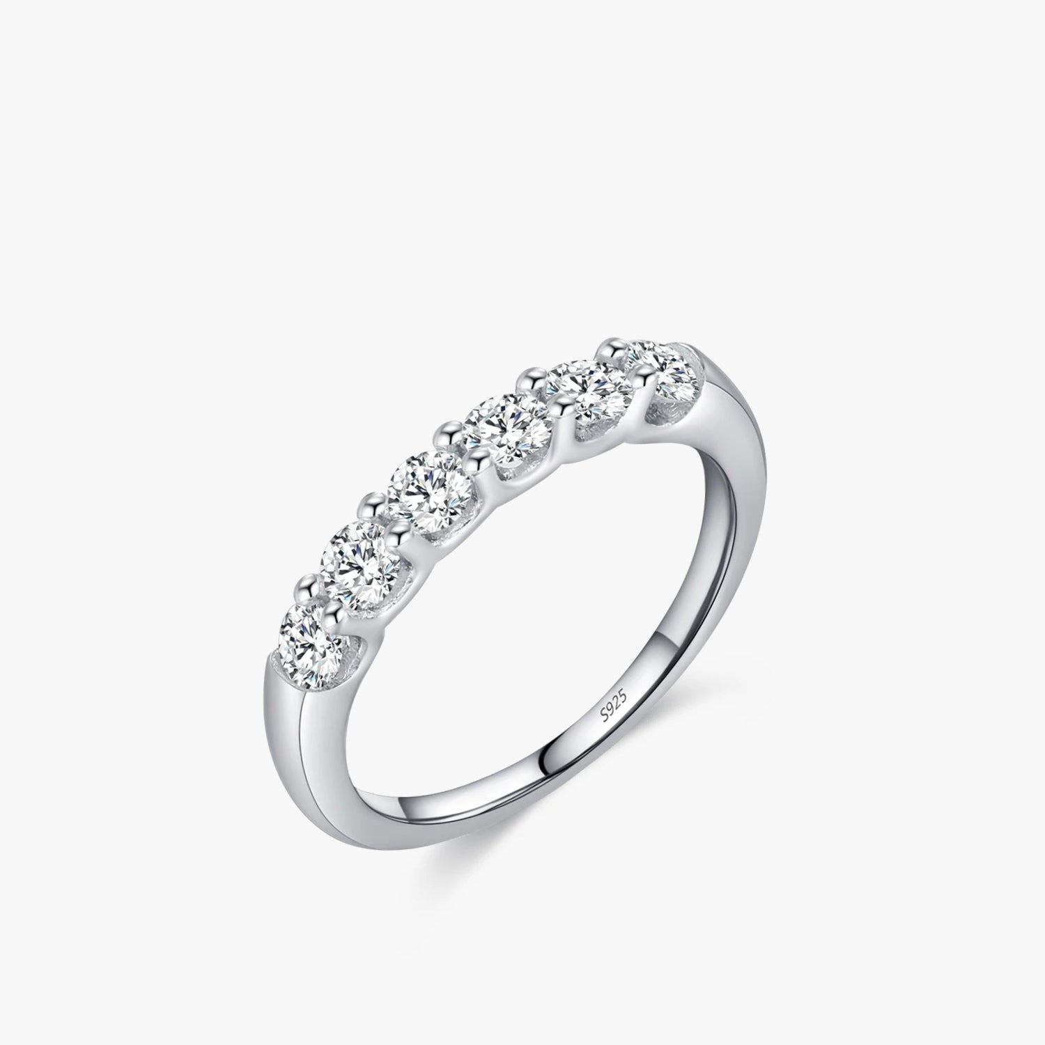 Eternity Moissanite Band