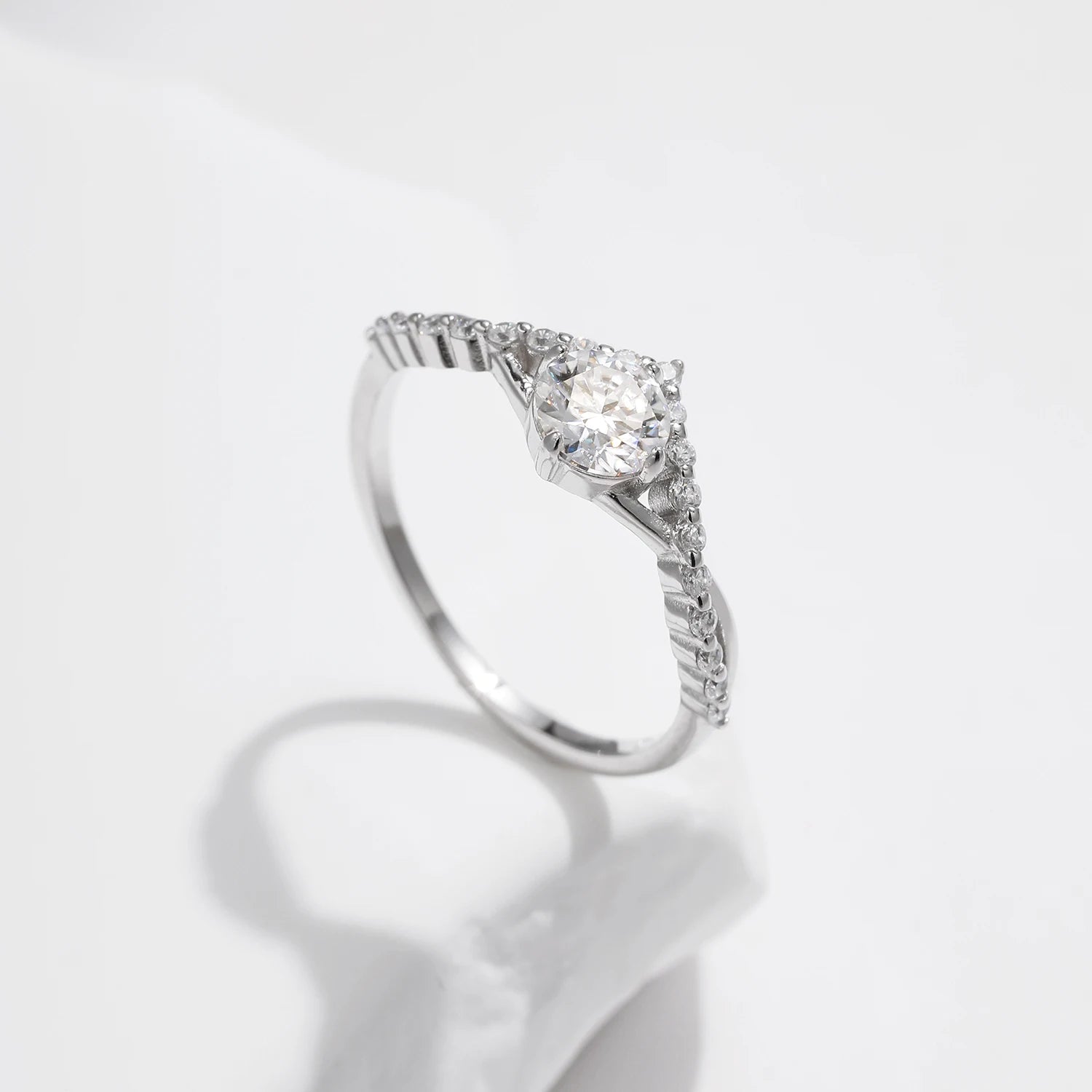 Aurelle Moissanite Ring