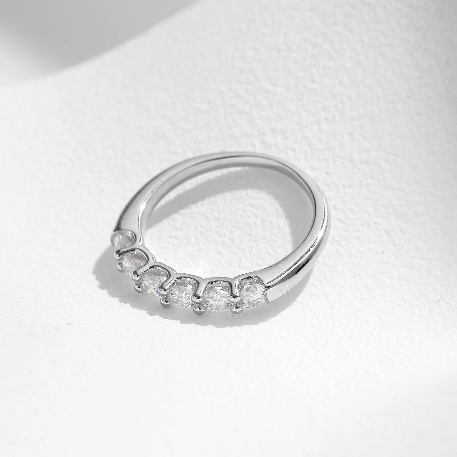 Eternity Moissanite Band