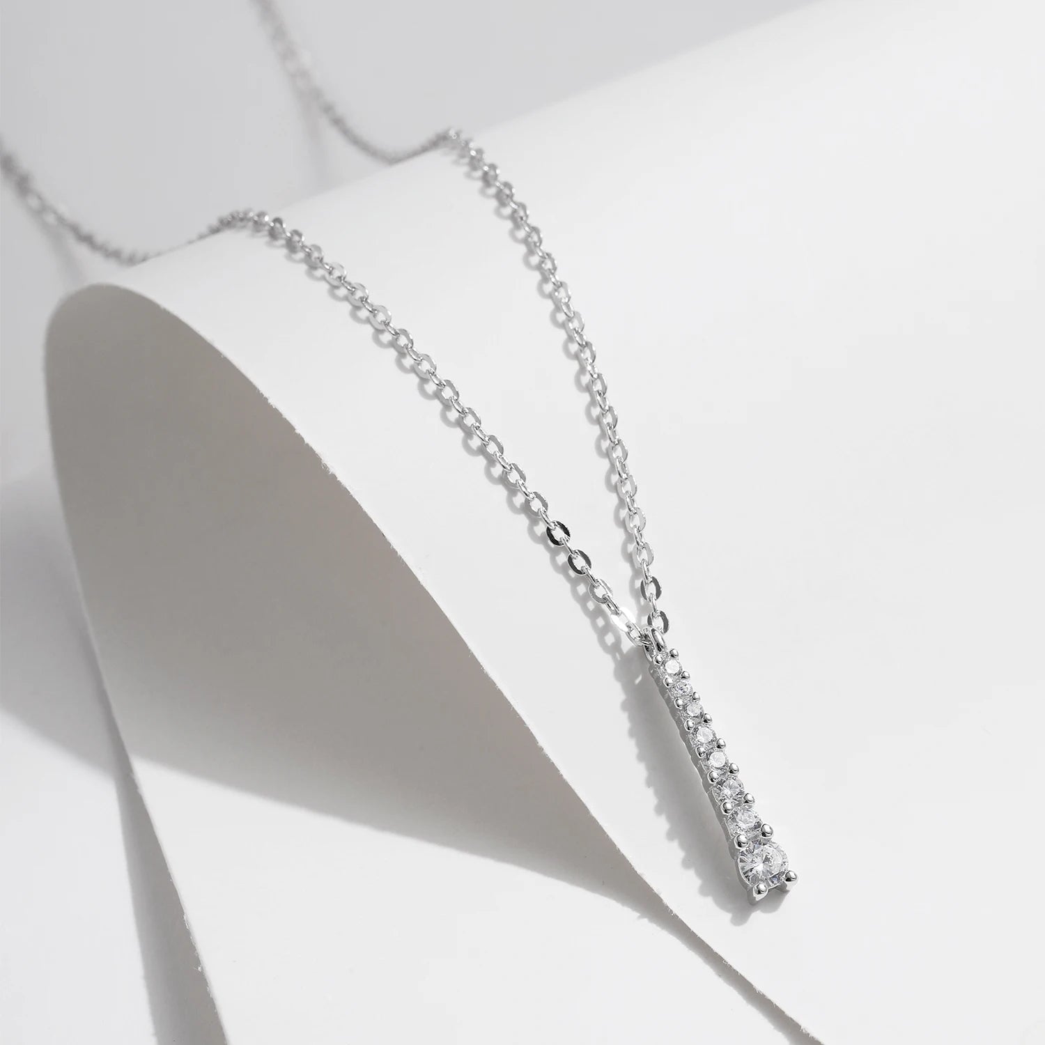 Evora Moissanite Necklace