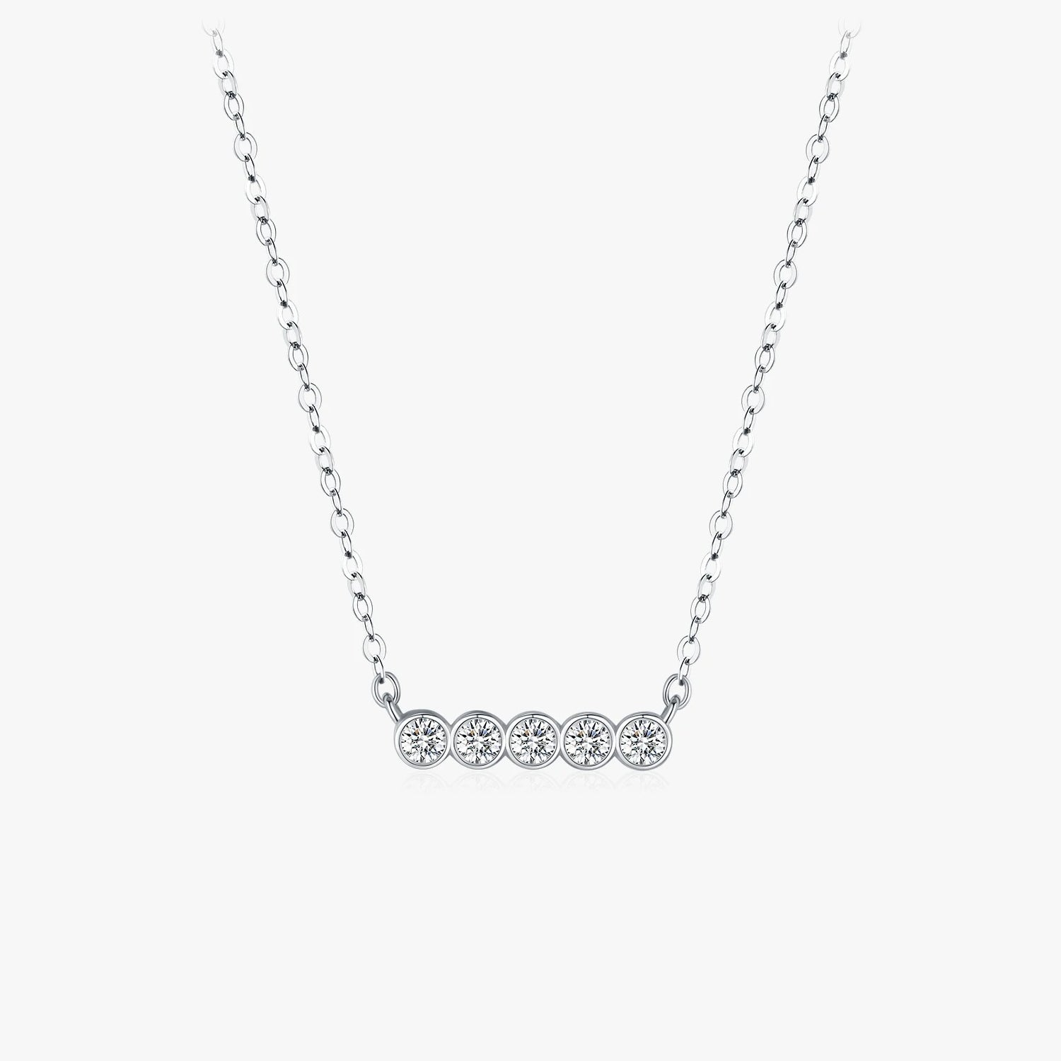 Vela Moissanite Necklace